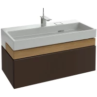 Тумба ледяной коричневый глянец 100 см Jacob Delafon Terrace EB1187-N23