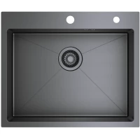 Кухонная мойка Raglo R701.6050.09 60x50 см, графит матовый