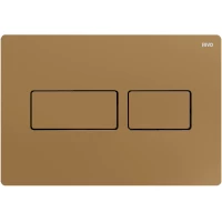 Кнопка смыва RIVO Touch Lux 301008  для инсталляции, латунь матовая