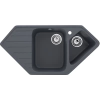 Кухонная мойка Ulgran антрацит U-409-343
