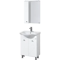 Комплект мебели белый глянец 60,5 см Акватон Лиана 1A163101LL010 + 1WH109652 + 1A162702LL01L