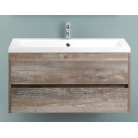 Тумба под раковину Art&Max Family FAMILY-900-2C-SO-PE 89,6 см, подвесная, бетон экзотик