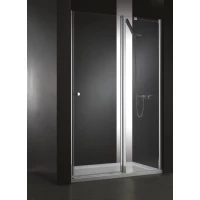 Душевая дверь распашная Cezares Elena 120 см текстурное стекло ELENA-W-B-12-120-P-Cr-R
