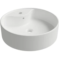 Раковина-чаша Aqueduto Espiral ESP0610 46x46 см, накладная, белый глянец