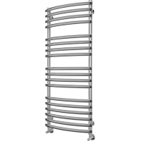 Полотенцесушитель водяной 1326x560 мм подключение нижнее Terminus Капри П18