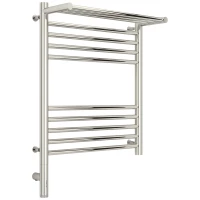 Полотенцесушитель электрический 600x500 МЭМ левый Сунержа Богема с полкой 3.0 00-5806-6050