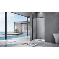 Душевая дверь 130 см Good Door Idea WTW-130-C-B прозрачное