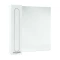 Зеркальный шкаф 74x80 см белый глянец серебряная патина L/R Bellezza Тиффани 4610512000397 - 1