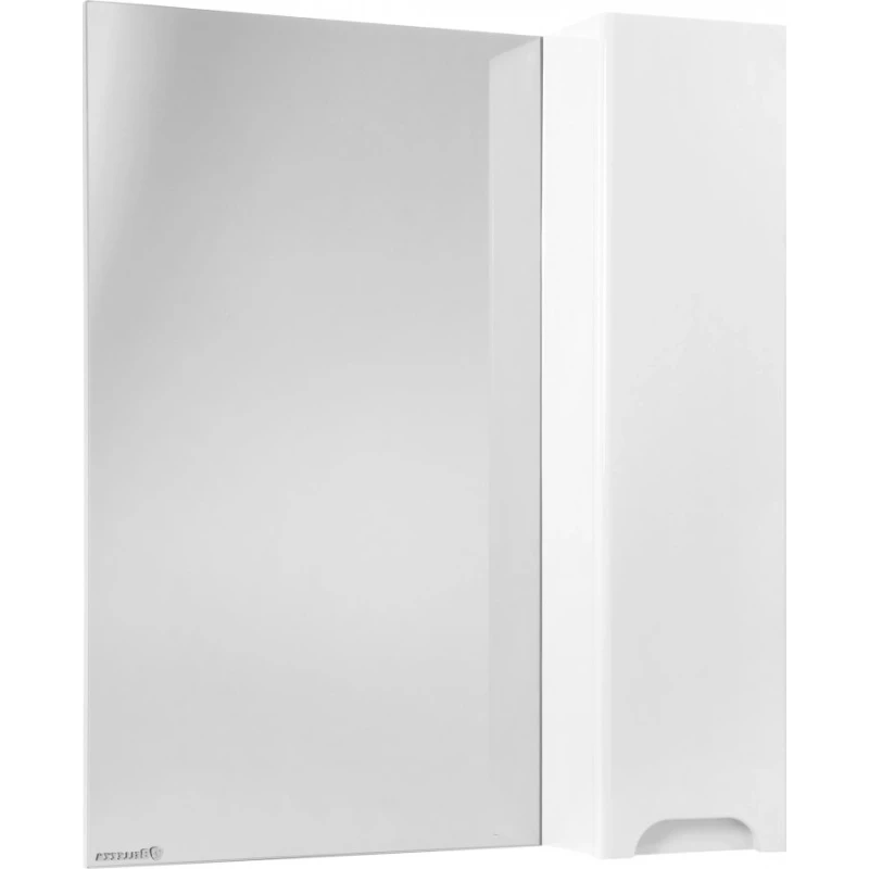 Зеркальный шкаф 65x80 см белый глянец R Bellezza Андрэа 4619010001011