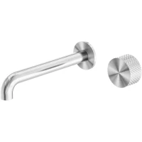 Смеситель для раковины Feramolli Sole S669-20CN CoolStart, встраиваемый, никель матовый