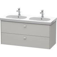 Тумба бетонно-серый матовый 117 см Duravit Brioso BR414800707