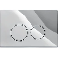 Кнопка смыва CeramaLux DC-015 для инсталляции, хром