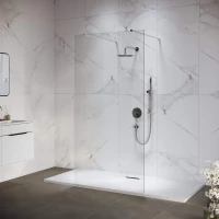 Неподвижная перегородка 98,3 см RGW WA-016 Walk-in 35101610-11 прозрачное