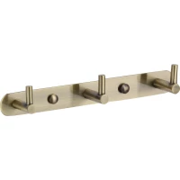 Планка с крючками Savol S-007213C для ванны, бронза