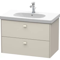 Тумба тауп матовый 82 см Duravit Brioso BR414609191