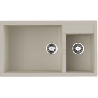 Кухонная мойка Tetogranit Omoikiri Tedori 86-2-LB-EV эверест 4993938