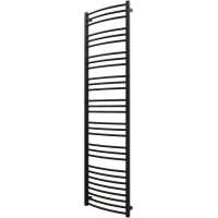 Полотенцесушитель электрический Grota Calma 4650186711779 1800x480, ТЭН левый/правый, черный матовый