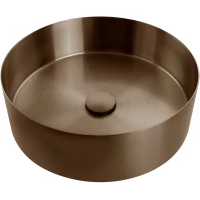 Раковина-чаша AltroBagno Luna AltroBagnoLuna001004BrAn 39,6x39,6 см, накладная, состаренная бронза