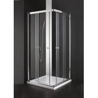 Душевой уголок Cezares Anima 90x90 см прозрачное стекло ANIMA-W-A-2-90-C-Cr