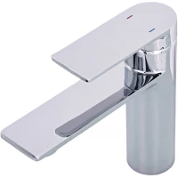 Смеситель для раковины без донного клапана Orange Berni M09-021cr