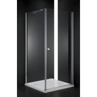 Душевой уголок Cezares Elena 80x80 см текстурное стекло ELENA-W-A-1-80-P-Cr-R