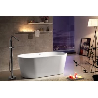 Акриловая ванна Abber AB9203-1.5 150x80 см, отдельностоящая, белый