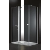 Душевой уголок Cezares Elena 120x100 см текстурное стекло ELENA-W-AH-1-120/100-P-Cr-L