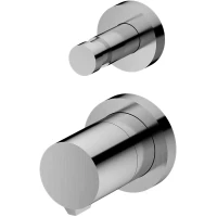 Смеситель для ванны Feramolli Dante CS8819F CoolStart, встраиваемый, никель матовый