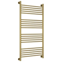 Полотенцесушитель водяной 1200x600 перемычка выгнутая состаренная латунь Сунержа Богема+ 051-0221-1260