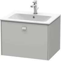 Тумба бетонно-серый матовый 62 см Duravit Brioso BR400100707