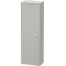 Пенал подвесной бетонно-серый матовый L Duravit Brioso BR1300L0707 - 1