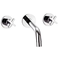 Смеситель для раковины Clever Morea 97007 встраиваемый, без донного клапана, хром