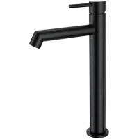 Смеситель для раковины Wonzon & Woghand WW-H1064-MB черный матовый