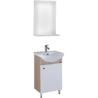 Комплект мебели дуб сонома/белый 52 см Grossman Eco Line 105206