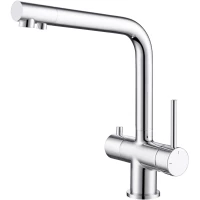 Смеситель для кухни Timo Saona 2396/00F CoolStart, с подключением к фильтру, хром