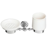 Стакан с мыльницей Camelos Rychmond H1634KO