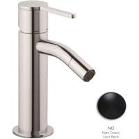 Смеситель для биде Emmevi Filobrass 85004/NEO с донным клапаном, черный матовый