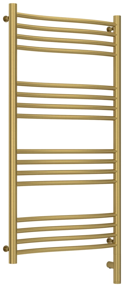 

Полотенцесушитель электрический 1000x500 состаренная латунь МЭМ правый Сунержа Флюид 3.0 051-5821-1050