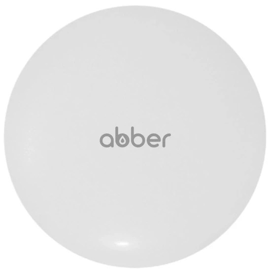 Накладка на слив раковины Abber AC0014MW сифон для раковины без выпуска слив d 40 мм