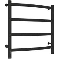 Полотенцесушитель электрический 500x500 темный титан муар МЭМ левый Сунержа Галант 4.0 15-0830-5050