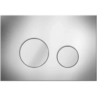 Кнопка смыва Veconi Round VFR002CH для инсталляции, хром