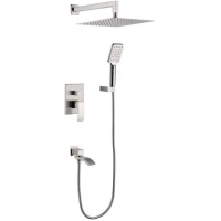 Душевой комплект 300 мм Grocenberg GB5007NK