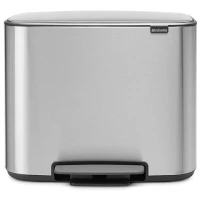 Мусорное ведро 11+23л Brabantia Pedal Bin Bo 121241