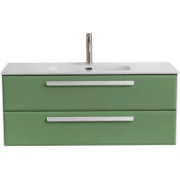 Тумба под раковину Cezares Eco ECO-CER-N-1200-2C-SO-PS-P 120 см, подвесная, фисташковый матовый