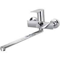 Смеситель для ванны Viko V-7705 универсальный, с душевым гарнитуром, хром