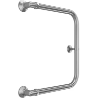 Полотенцесушитель водяной Terminus П-образный 4620768881428 532x400, бесшовный, хром