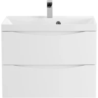Тумба Bianco Lucido 69,6 см BelBagno Marino MARINO-700-2C-SO-BL-P