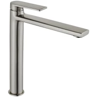 Смеситель для раковины Rea Verso REA-B9140 без донного клапана, никель матовый