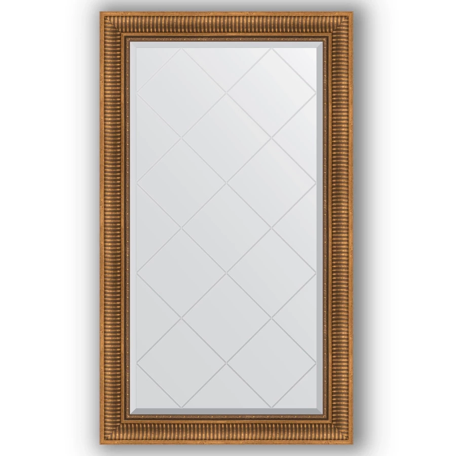 Зеркало 77x132 см  бронзовый акведук Evoform Exclusive-G BY 4240 зеркало 59x76 см вензель бронзовый evoform exclusive g by 4034