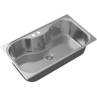 Кухонная мойка Oulin матовая сталь OL-330